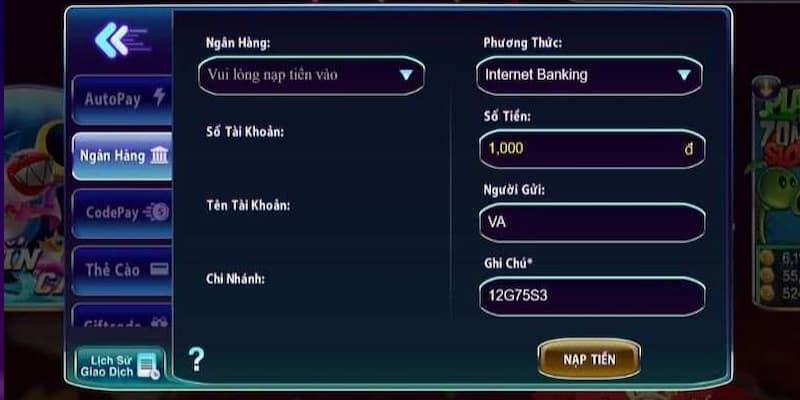 Các phương thức nạp tiền 789Club phổ biến nhất hiện nay