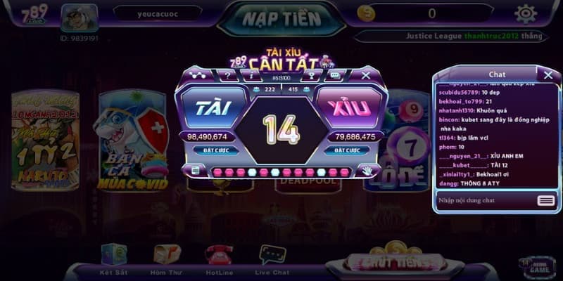 Chiến thuật cược trong Game tài xỉu 789 hiệu quả